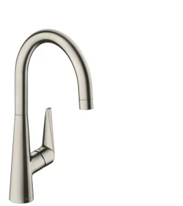 Hansgrohe Talis M51 Single Lever Kitchen Mixer 260, Single Spray Mode Stainless Steel
