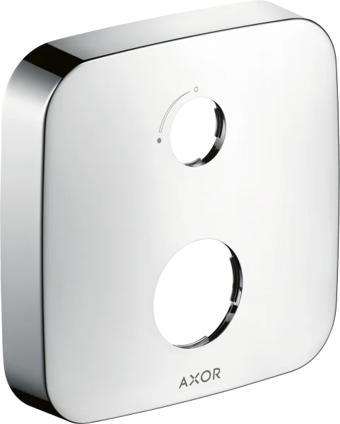 Axor Extension Element Two Hole Arrow Softsquare Brushed Black Chrome