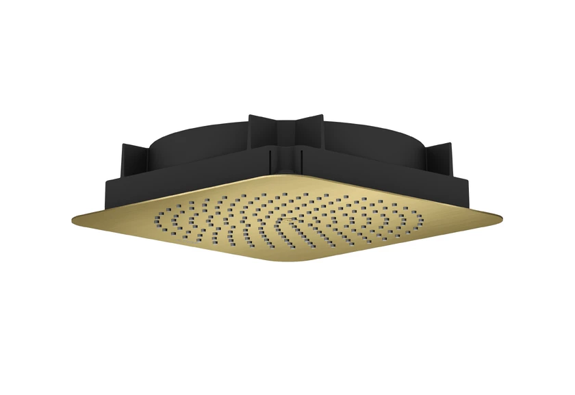 Axor Citterio C Overhead Showers 373 X 373 X 105mm Brass - Brushed