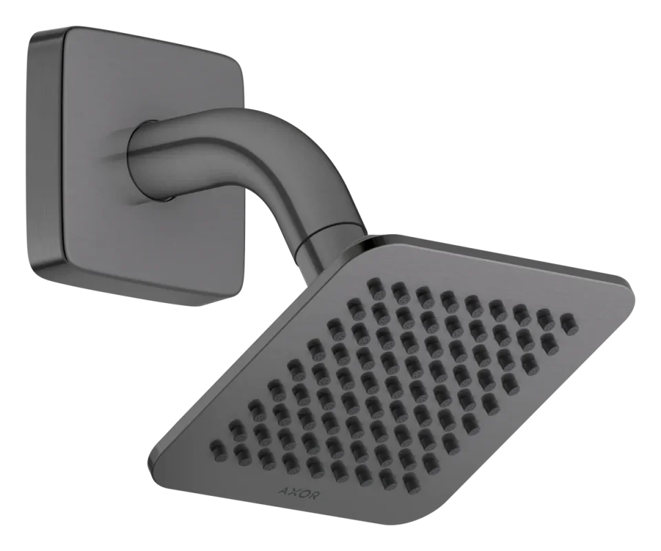Axor Citterio C Overhead Showers 289 X 159 X 83mm Gunmetal/chrome - Brushed product image - Image 1