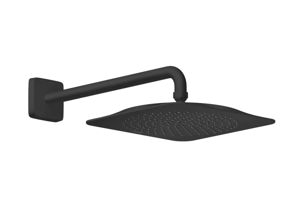 Axor Citterio C Overhead Showers 373 X 373 X 105mm Black - Matt product image - Image 1