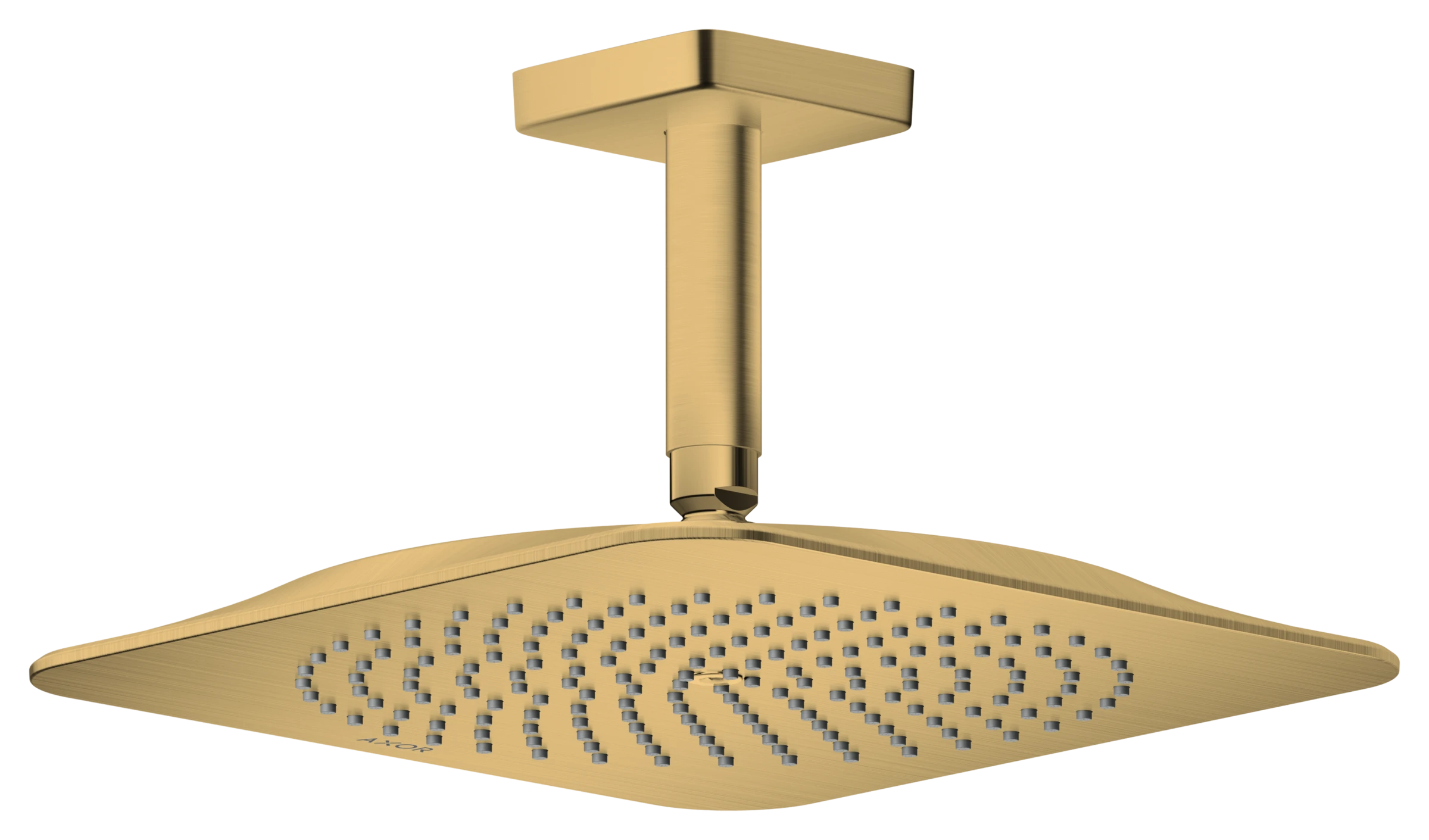 Axor Citterio C Overhead Showers 373 X 373 X 105mm Gold - Brushed
