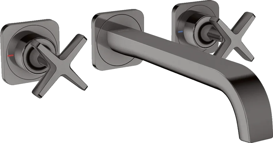 Axor Citterio E 3-hole Basin Mixer For Concealed Installation Wall-mounted With Spout 220 Mm And Escutcheons product image - Image 1