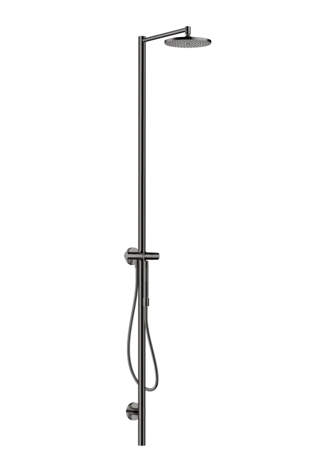 Axor Starck Shower Columns 1190 X 375 X 230mm Gunmetal/chrome - Polished product image - Image 1