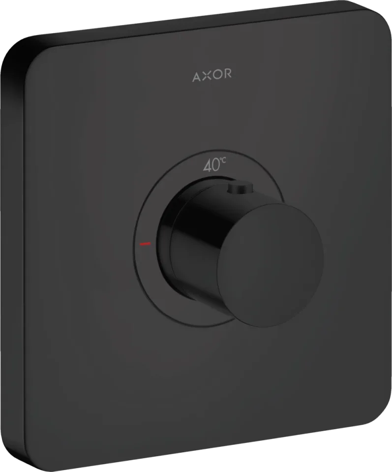 Axor Showerselect Thermostatic Shower Mixer Concealed 215 X 180 X 140mm Black - Matt product image - Image 1