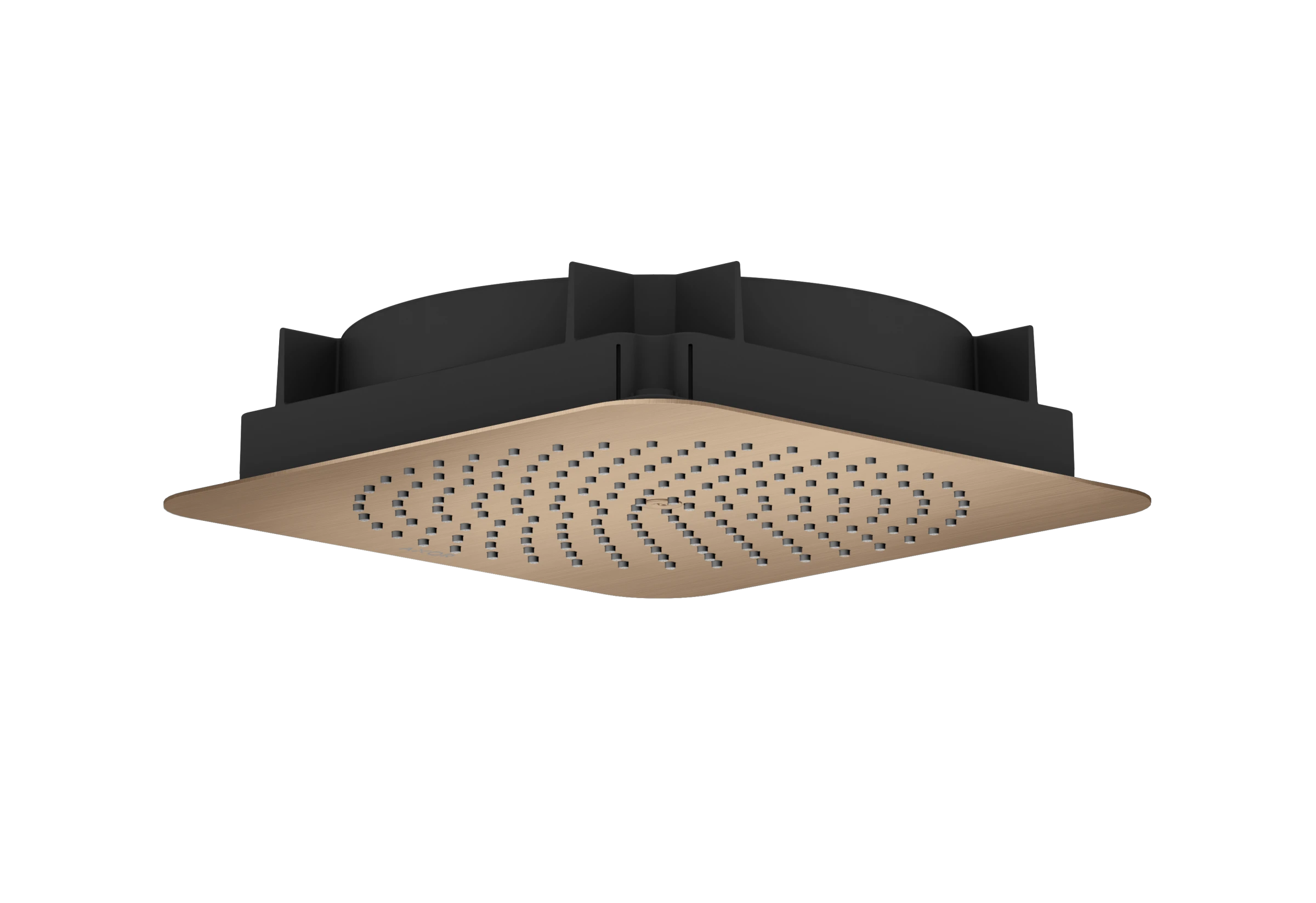 Axor Citterio C Overhead Showers 373 X 373 X 105mm Rose Gold/gold - Brushed