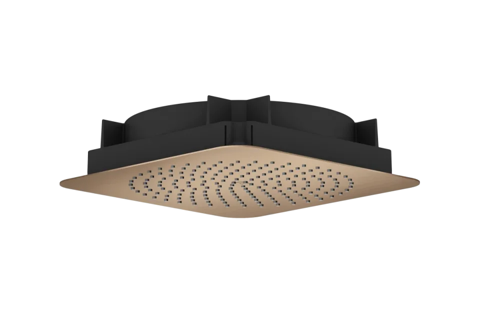 Axor Citterio C Overhead Showers 373 X 373 X 105mm Rose Gold/gold - Brushed product image - Image 1