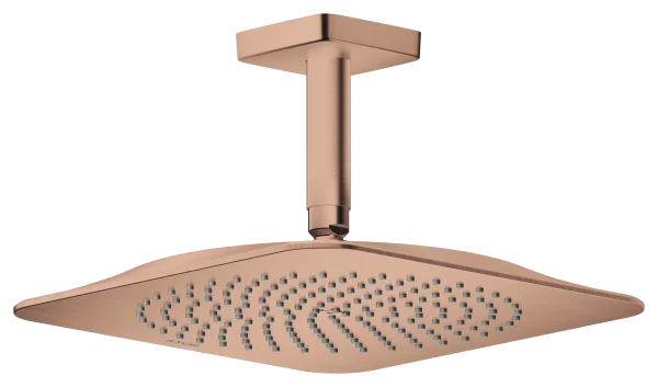 Axor Citterio C Overhead Showers 373 X 373 X 105mm Rose Gold/gold - Brushed