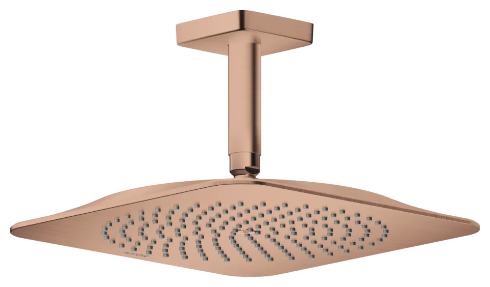 Axor Citterio C Overhead Showers 373 X 373 X 105mm Rose Gold/gold - Brushed product image - Image 1