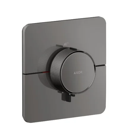 Axor Showerselect Id Thermostatic Shower Mixer Concealed 269 X 242 X 179mm Gunmetal/chrome - Polished