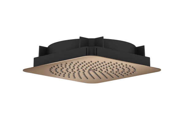 Axor Citterio C Overhead Showers 373 X 373 X 105mm Rose Gold/gold - Polished