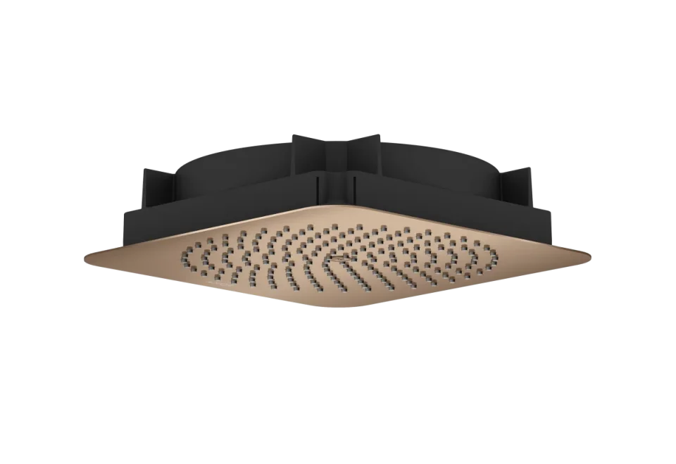Axor Citterio C Overhead Showers 373 X 373 X 105mm Rose Gold/gold - Polished product image - Image 1