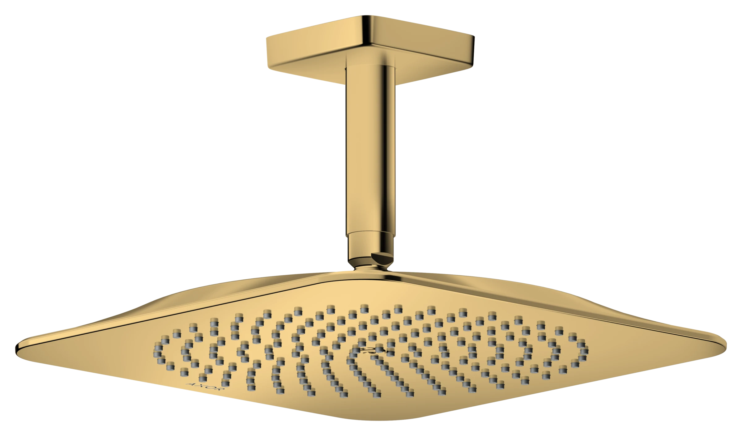 Axor Citterio C Overhead Showers 373 X 373 X 105mm Gold - Polished