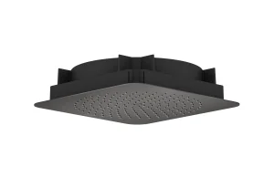 Axor Citterio C Overhead Showers 373 X 373 X 105mm Gunmetal/chrome - Brushed