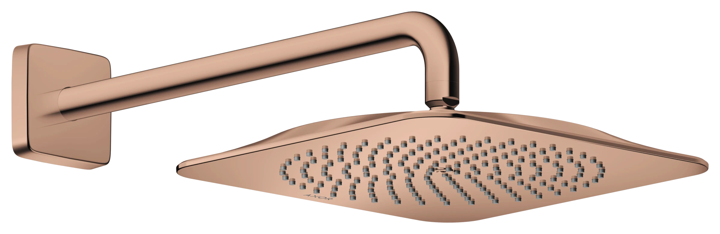 Axor Citterio C Overhead Showers 373 X 373 X 105mm Rose Gold/gold - Polished