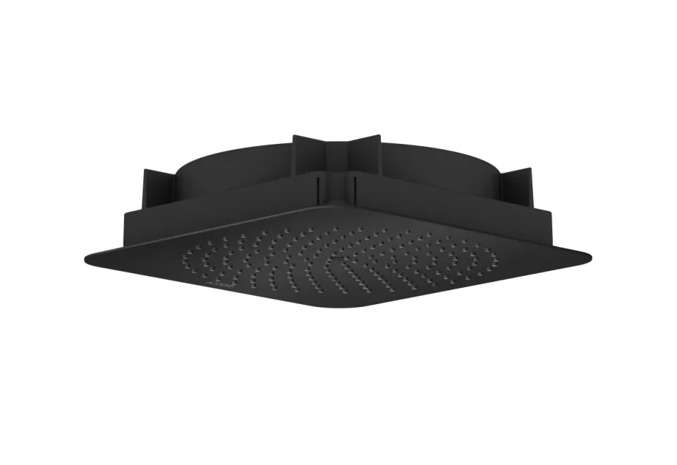 Axor Citterio C Overhead Showers 373 X 373 X 105mm Black - Matt product image - Image 1