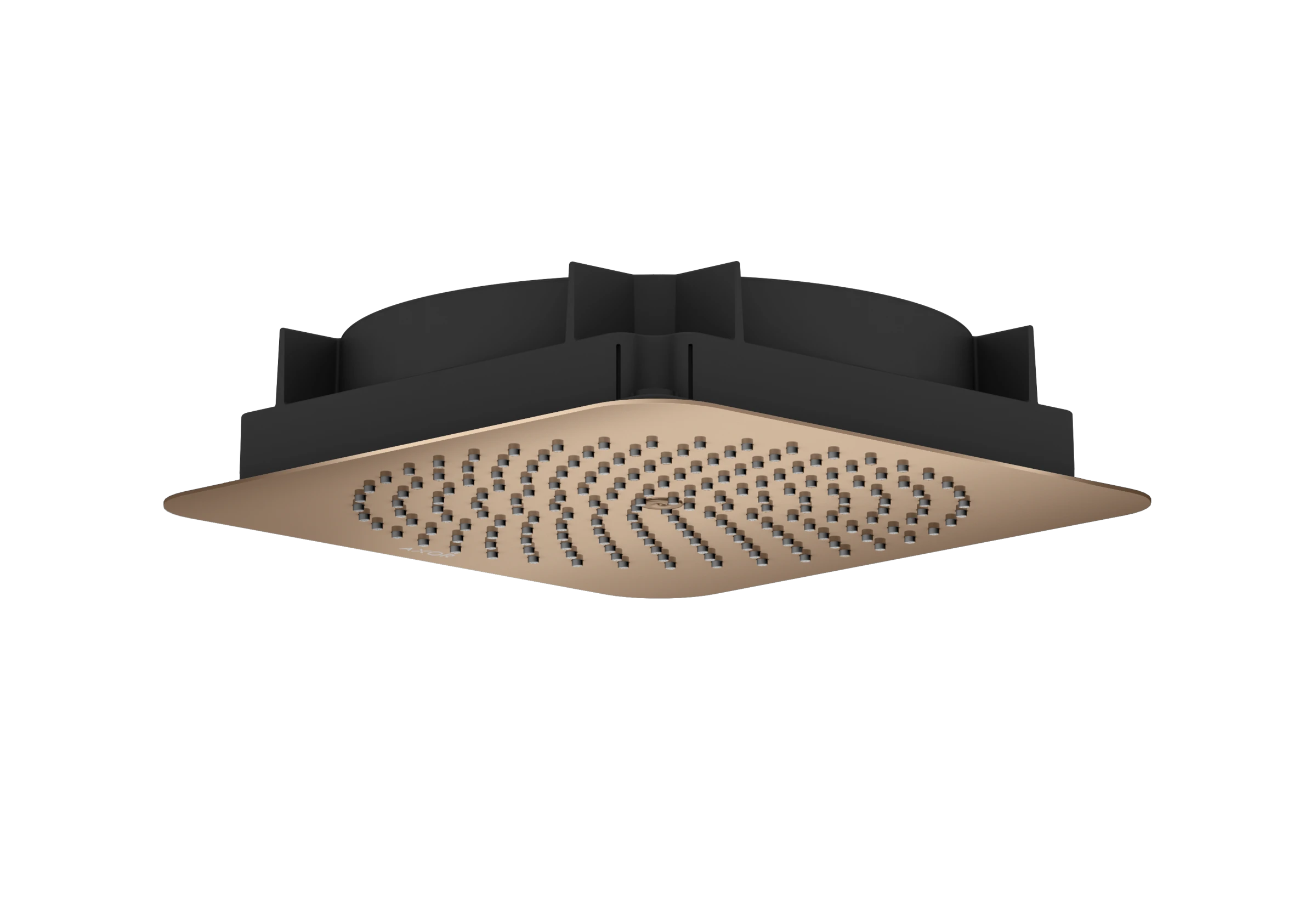 Axor Citterio C Overhead Showers 373 X 373 X 105mm Rose Gold/gold - Polished