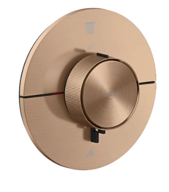Axor Showerselect Id Thermostatic Shower Mixer Concealed 269 X 242 X 179mm Rose Gold/gold - Brushed