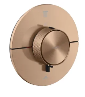 Axor Showerselect Id Thermostatic Shower Mixer Concealed 269 X 242 X 179mm Rose Gold/gold - Brushed product image - Image 1