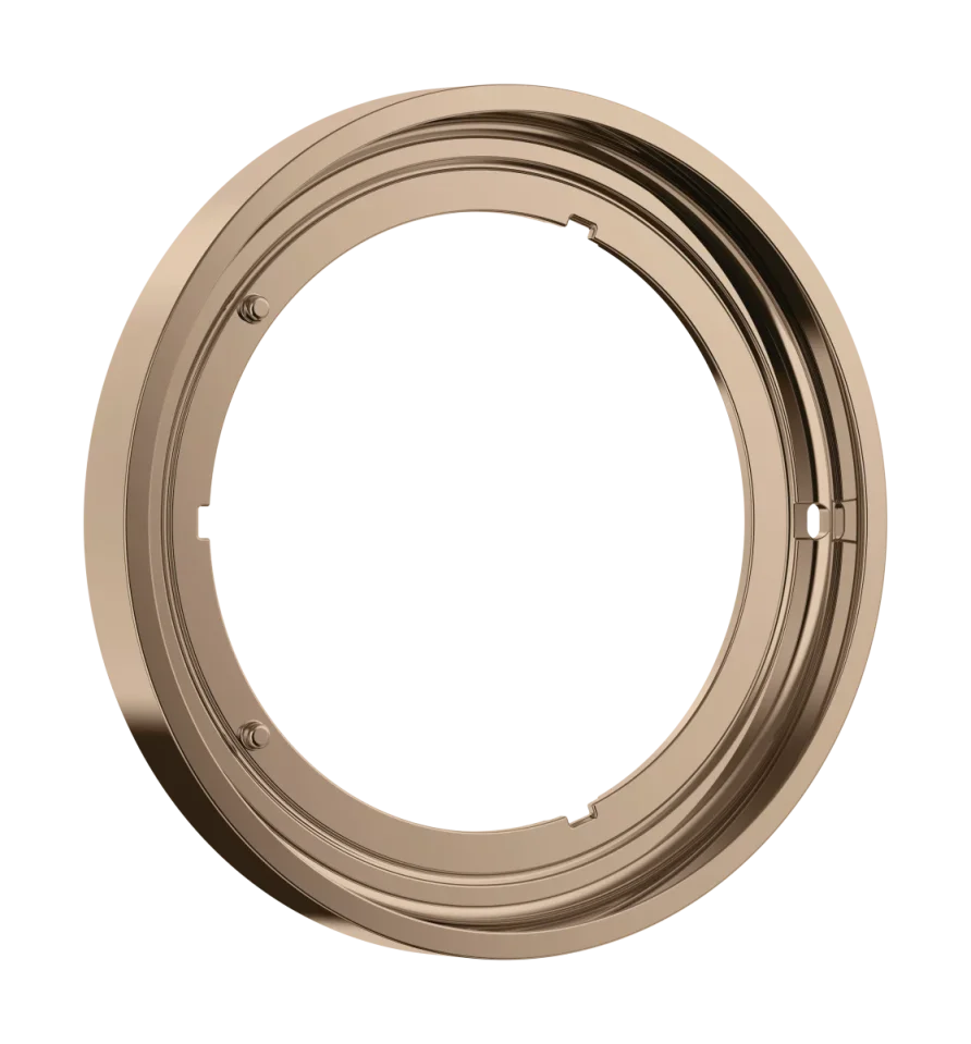 Axor Showerselect Id Extensions 254 X 229 X 64mm Rose Gold/gold - Polished product image - Image 1