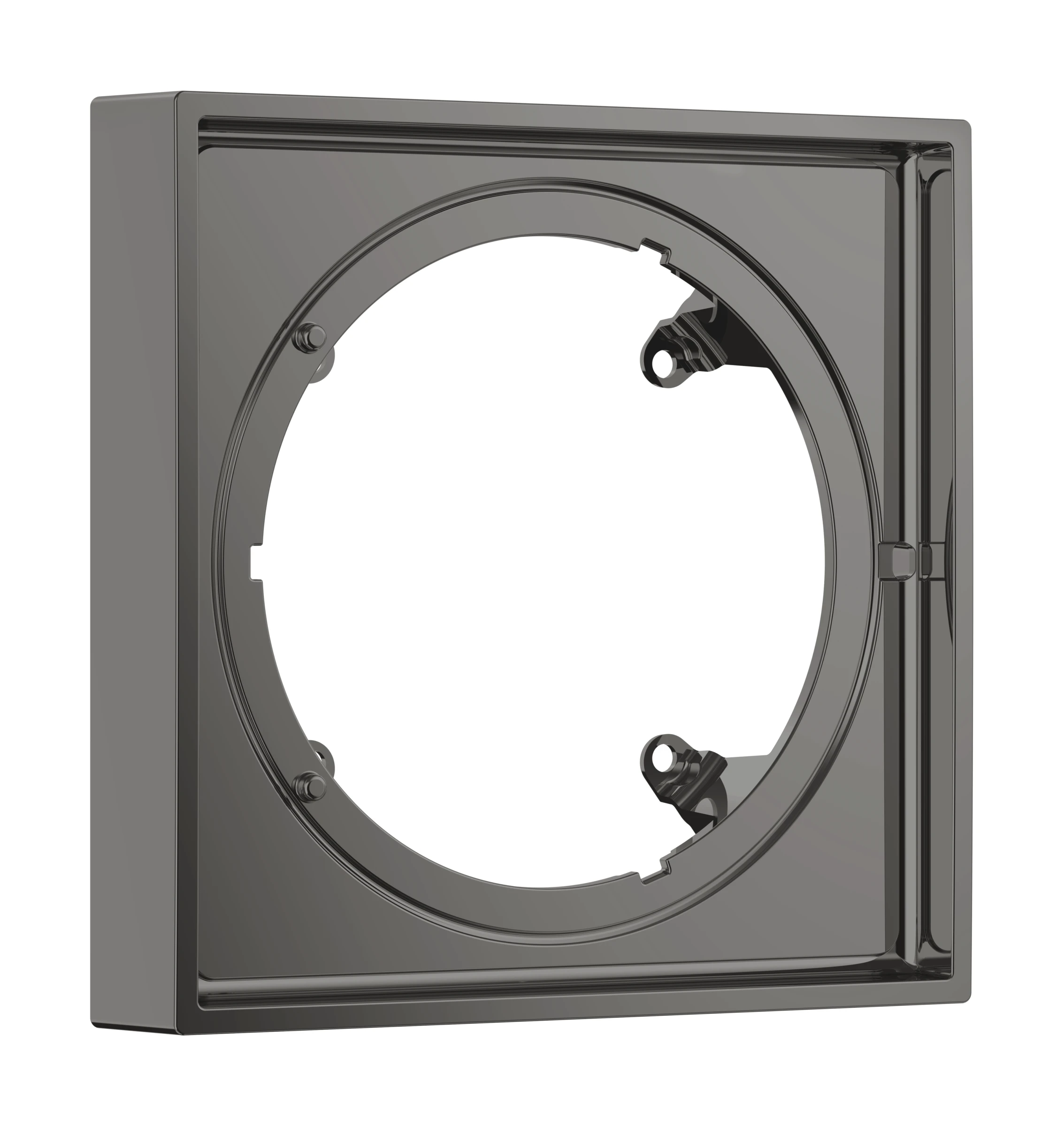 Axor Showerselect Id Extensions 254 X 229 X 64mm Gunmetal/chrome - Polished