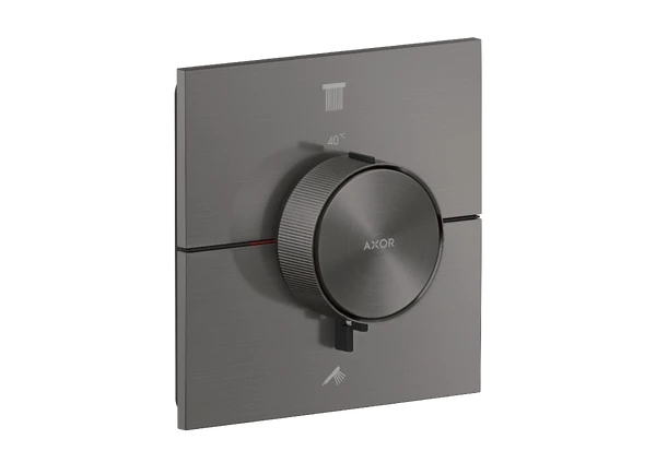 Axor Showerselect Id Thermostatic Shower Mixer Concealed 269 X 242 X 179mm Gunmetal/chrome - Brushed
