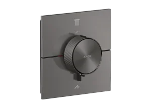 Axor Showerselect Id Thermostatic Shower Mixer Concealed 269 X 242 X 179mm Gunmetal/chrome - Brushed