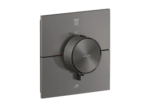 Axor Showerselect Id Thermostatic Shower Mixer Concealed 269 X 242 X 179mm Gunmetal/chrome - Brushed product image - Image 1