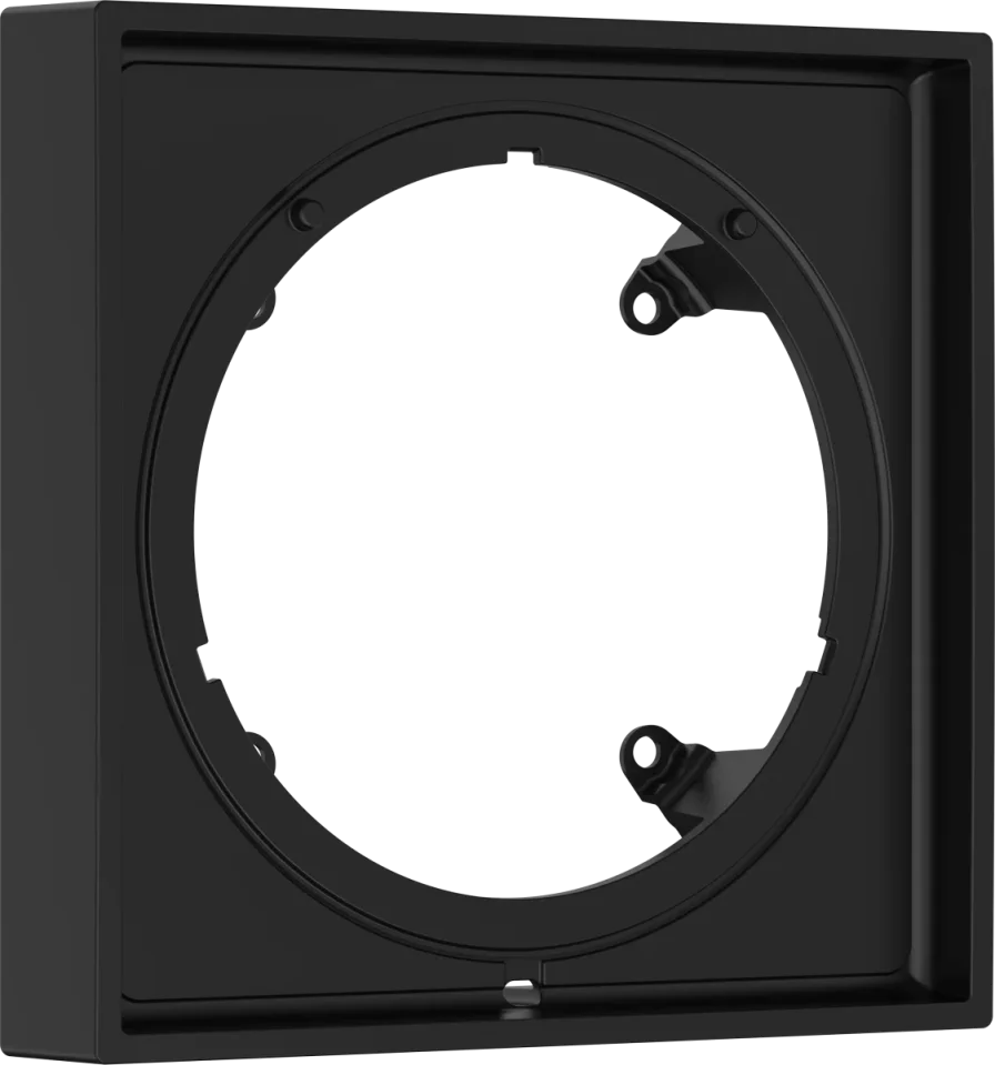 Axor Showerselect Id Extensions 254 X 229 X 64mm Black - Matt product image - Image 1