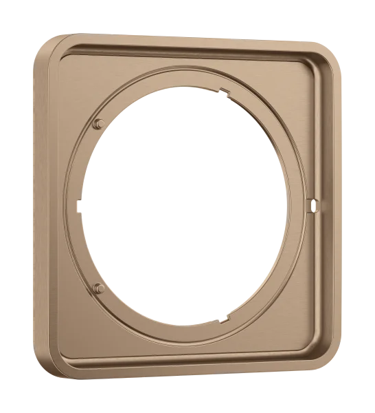 Axor Showerselect Id Extensions 254 X 229 X 64mm Rose Gold/gold - Brushed