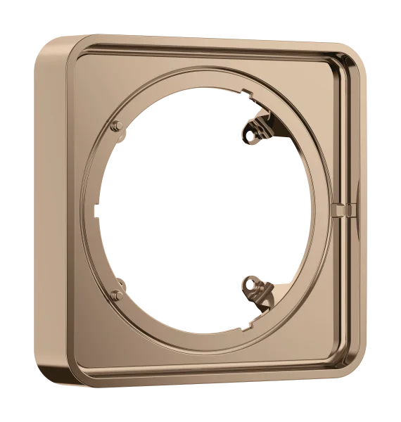 Axor Showerselect Id Extensions 254 X 229 X 64mm Rose Gold/gold - Polished