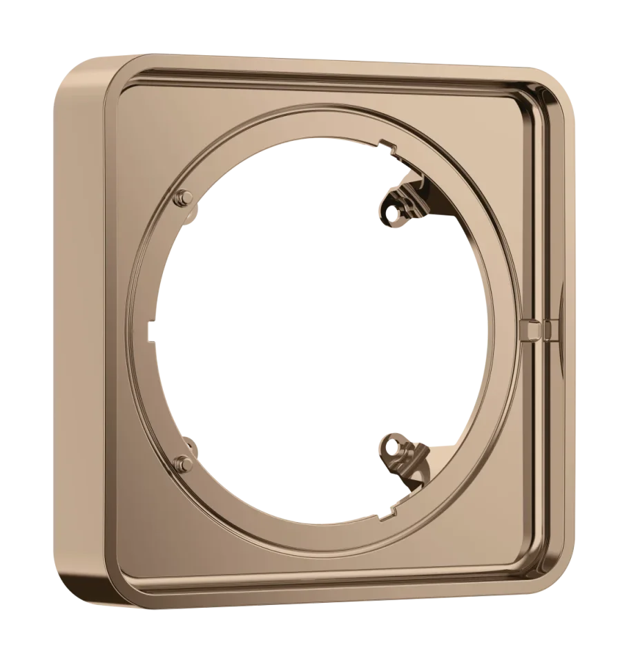 Axor Showerselect Id Extensions 254 X 229 X 64mm Rose Gold/gold - Polished product image - Image 1
