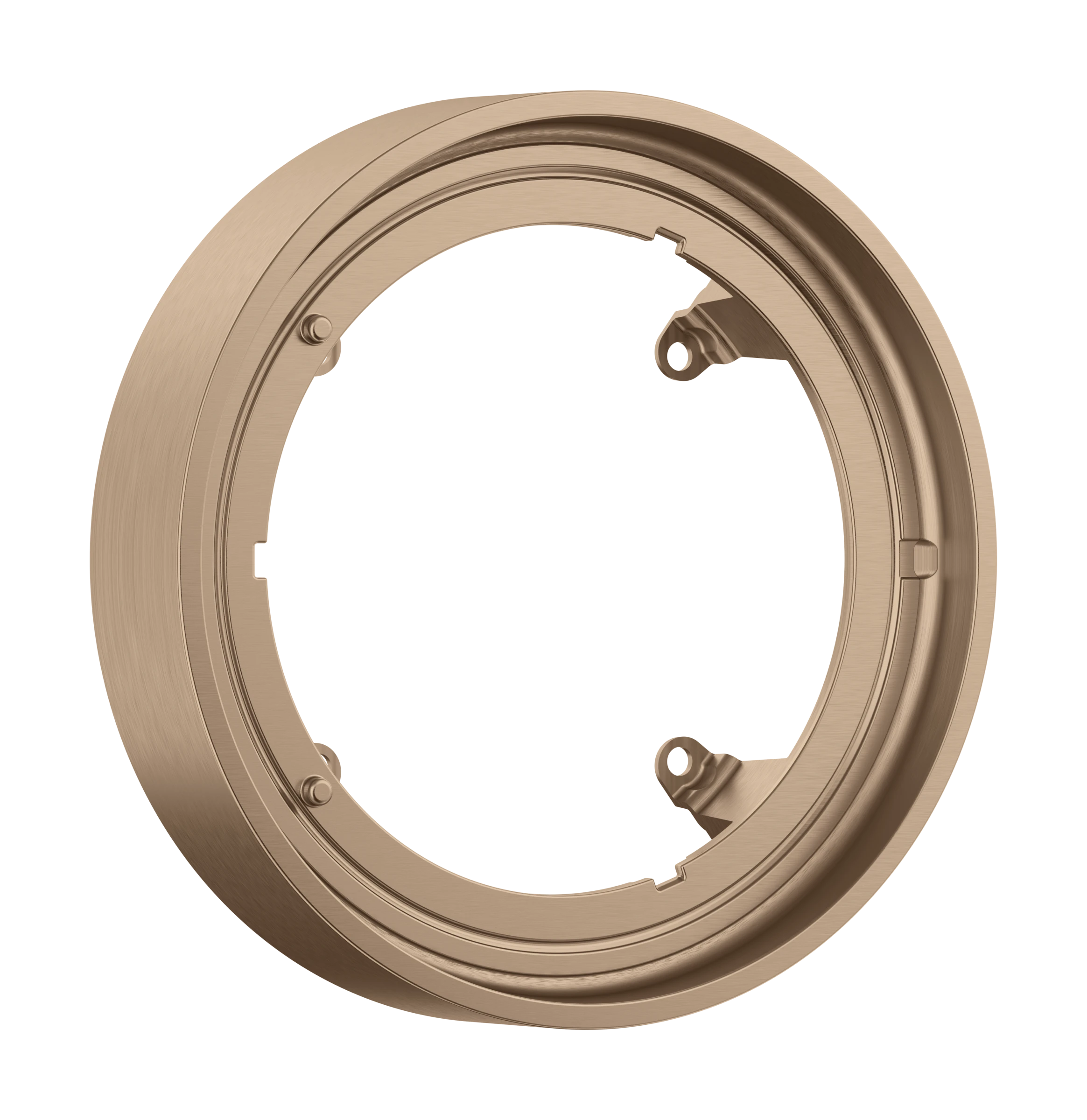 Axor Showerselect Id Extensions 254 X 229 X 64mm Rose Gold/gold - Brushed
