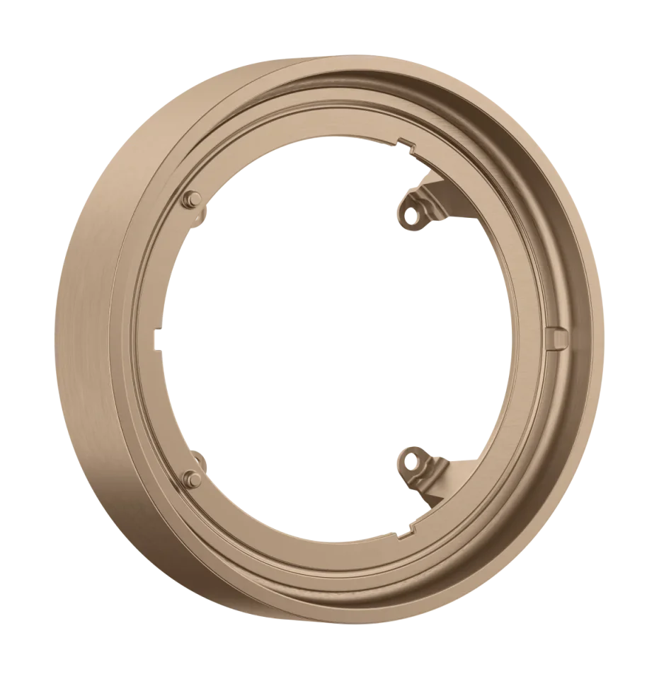 Axor Showerselect Id Extensions 254 X 229 X 64mm Rose Gold/gold - Brushed product image - Image 1