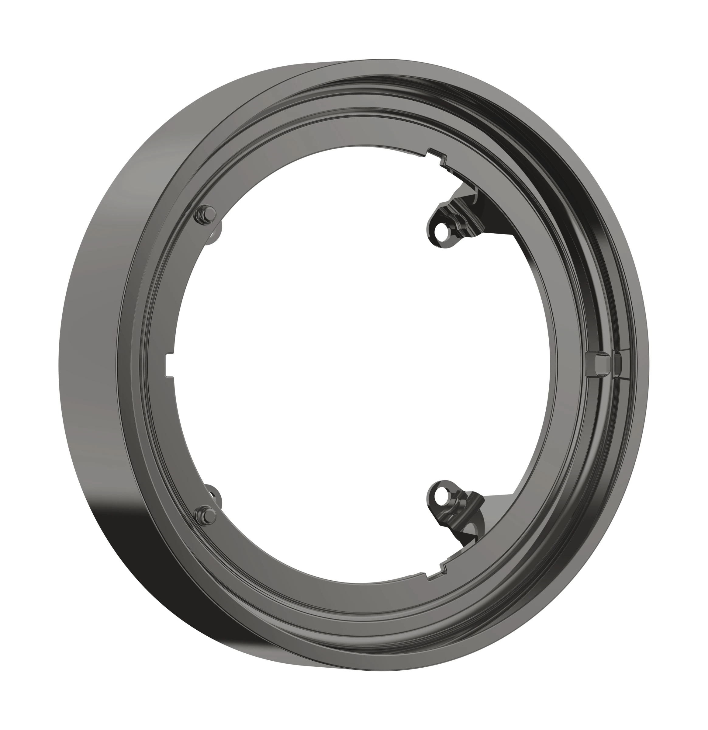 Axor Showerselect Id Extensions 254 X 229 X 64mm Gunmetal/chrome - Polished