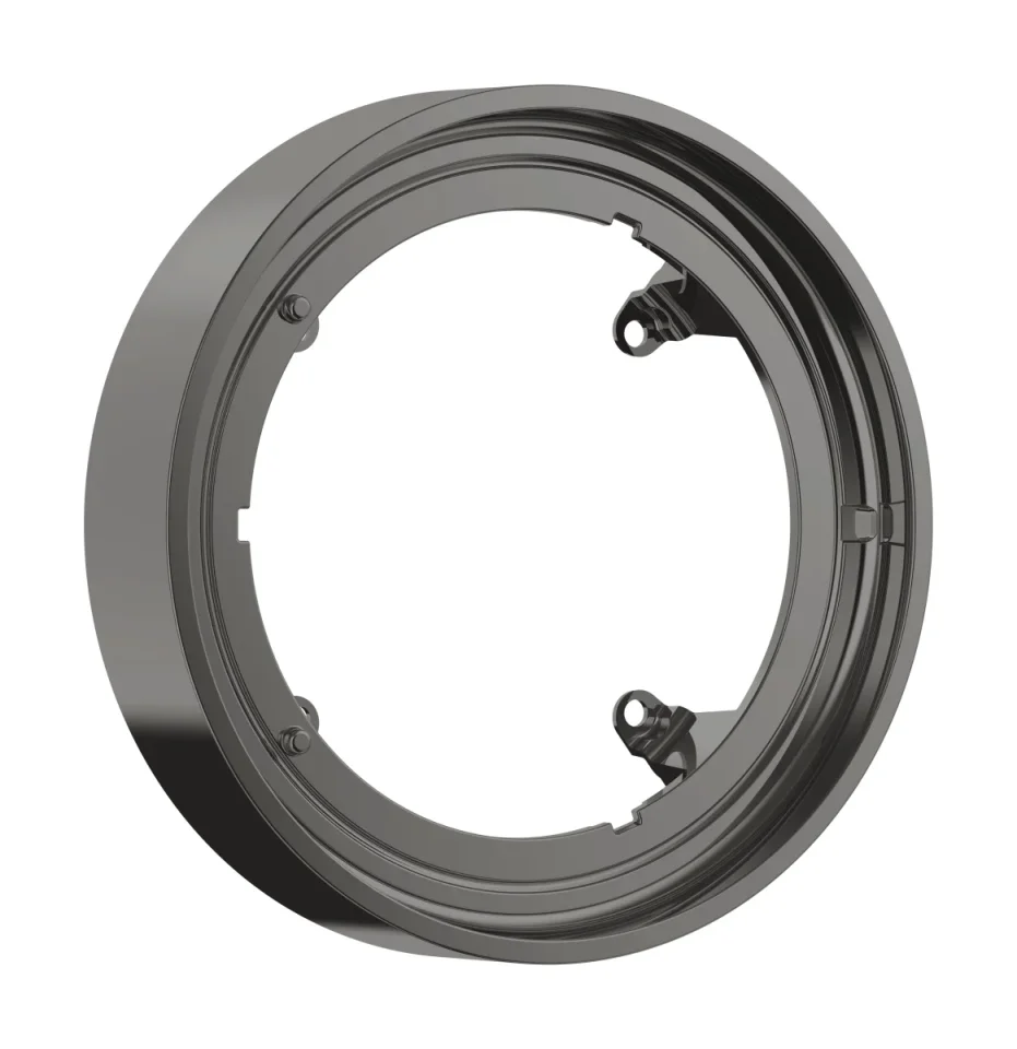 Axor Showerselect Id Extensions 254 X 229 X 64mm Gunmetal/chrome - Polished product image - Image 1