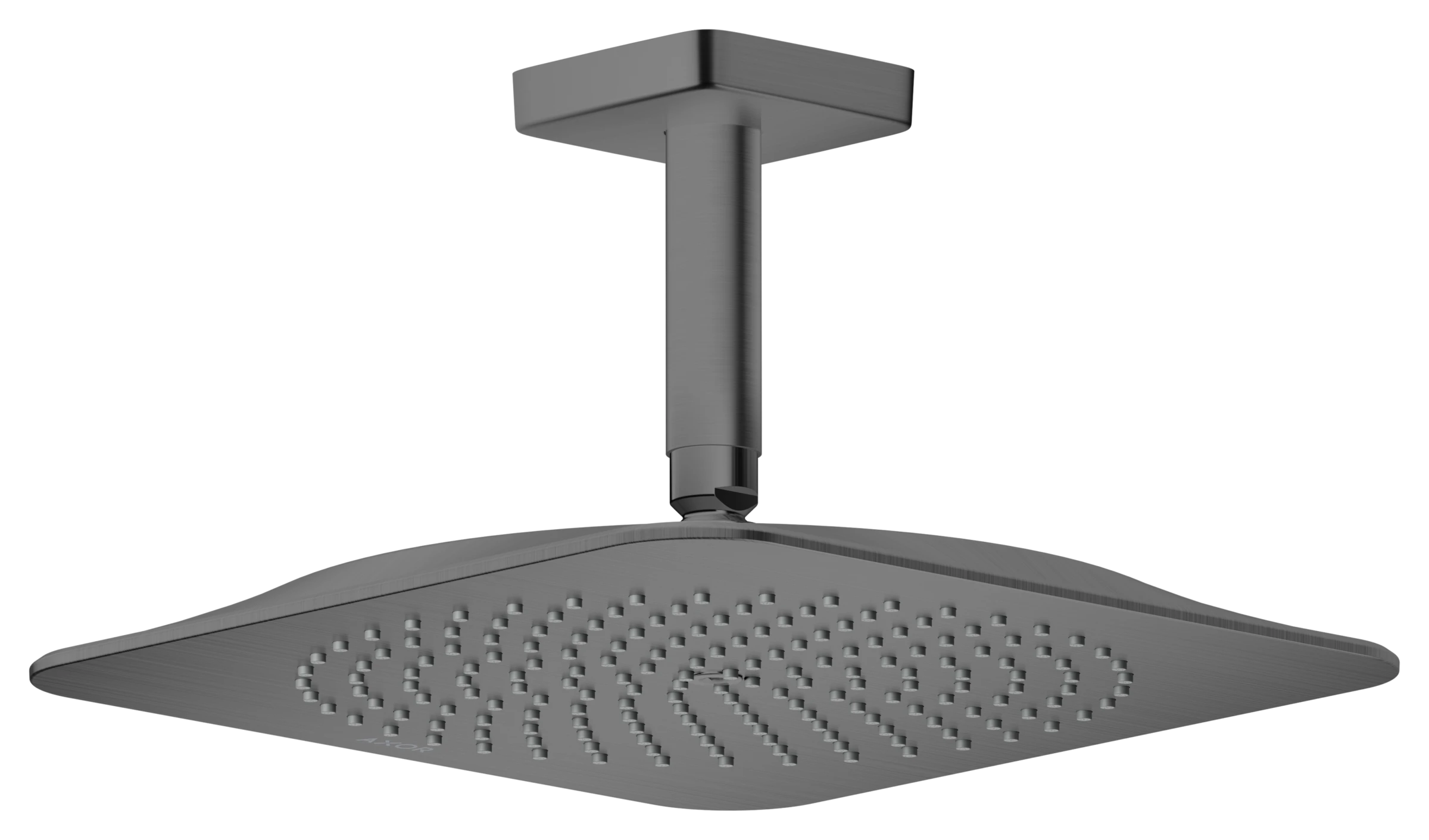 Axor Citterio C Overhead Showers 373 X 373 X 105mm Gunmetal/chrome - Brushed