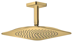 Axor Citterio C Overhead Showers 373 X 373 X 105mm Gold - Polished