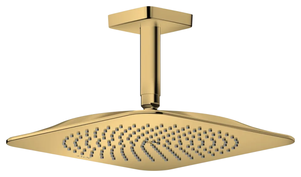 Axor Citterio C Overhead Showers 373 X 373 X 105mm Gold - Polished product image - Image 1