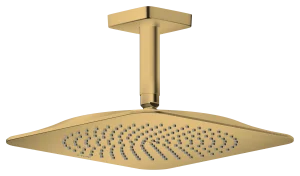 Axor Citterio C Overhead Showers 373 X 373 X 105mm Gold - Brushed