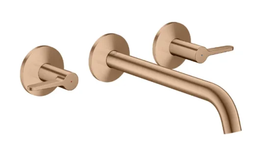 Axor One Manual Mixers 439 X 237 X 101mm Rose Gold/gold - Brushed product image - Image 1