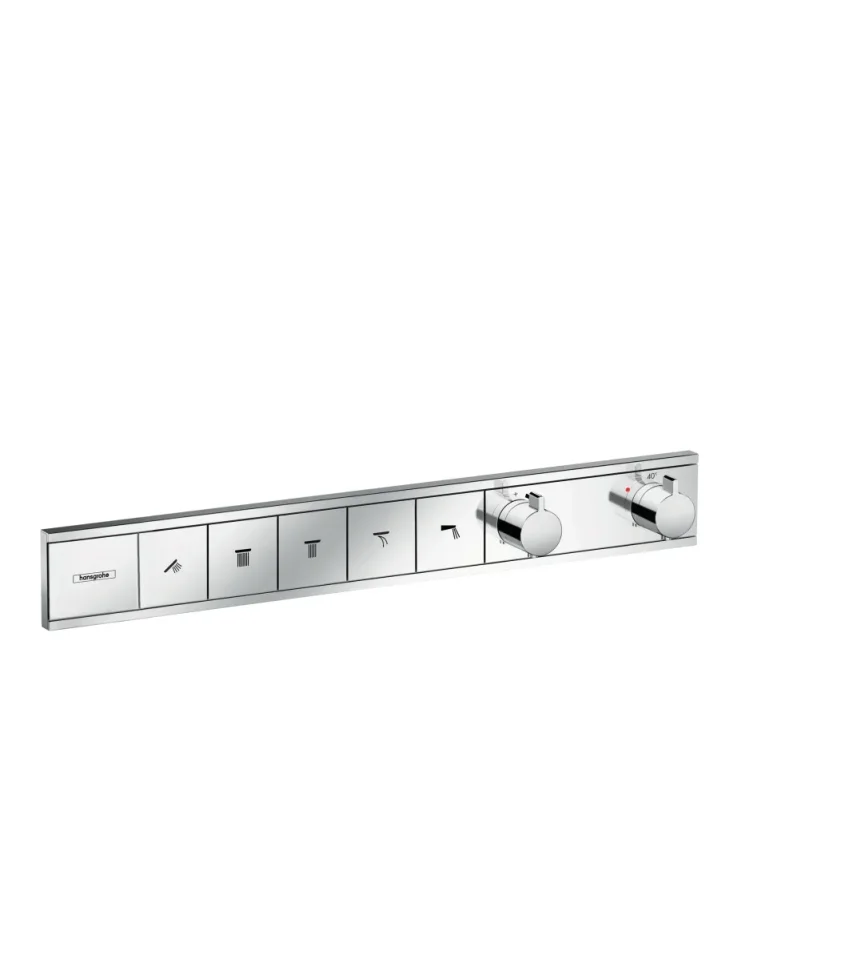 Hansgrohe Rainselect Thermostat For Concealed Installation For 5 Functions Chrome product image - Image 1