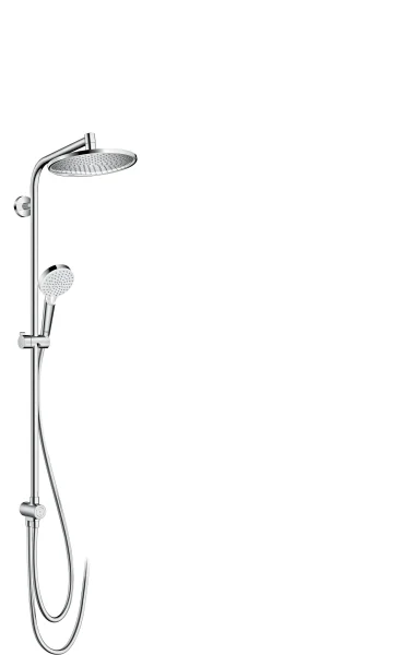 Hansgrohe Crometta S Showerpipe 240 1jet Ecosmart Reno Chrome