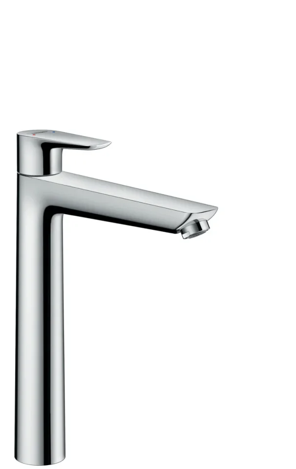 Hansgrohe Talis E Single Lever Basin Mixer 240 Without Waste Chrome product image - Image 1