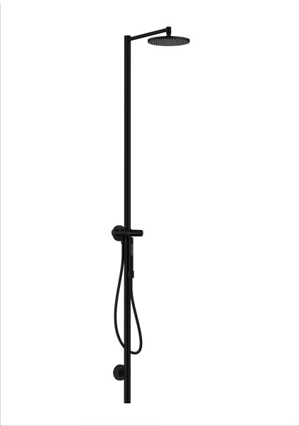 Axor Starck Shower Columns 1198 X 393 X 258mm Black - Matt