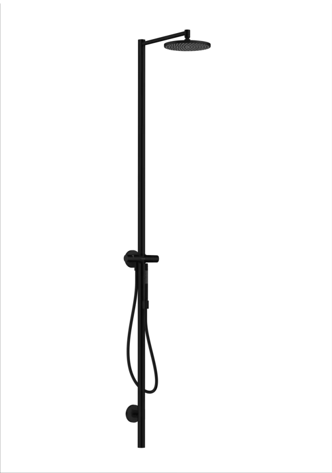 Axor Starck Shower Columns 1198 X 393 X 258mm Black - Matt product image - Image 1
