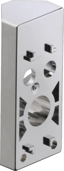 Axor Uno Corner Fitting Set Brushed Nickel
