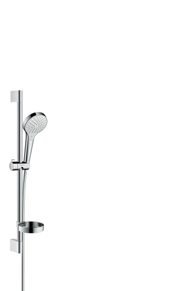 Hansgrohe Croma Select S Shower Set 110 Vario With Shower Rail 65 Cm And Soap Dish