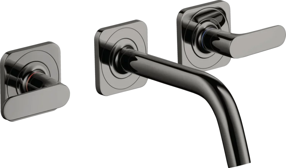 Axor Citterio M 3-hole Basin Mixer For Concealed Installation Wall-mounted With Spout 166 Mm, Lever Handles And Escutcheons product image - Image 1