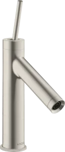 Axor Starck Single Lever Basin Mixer 90 With Pin Handle And Waste Stainless Steel